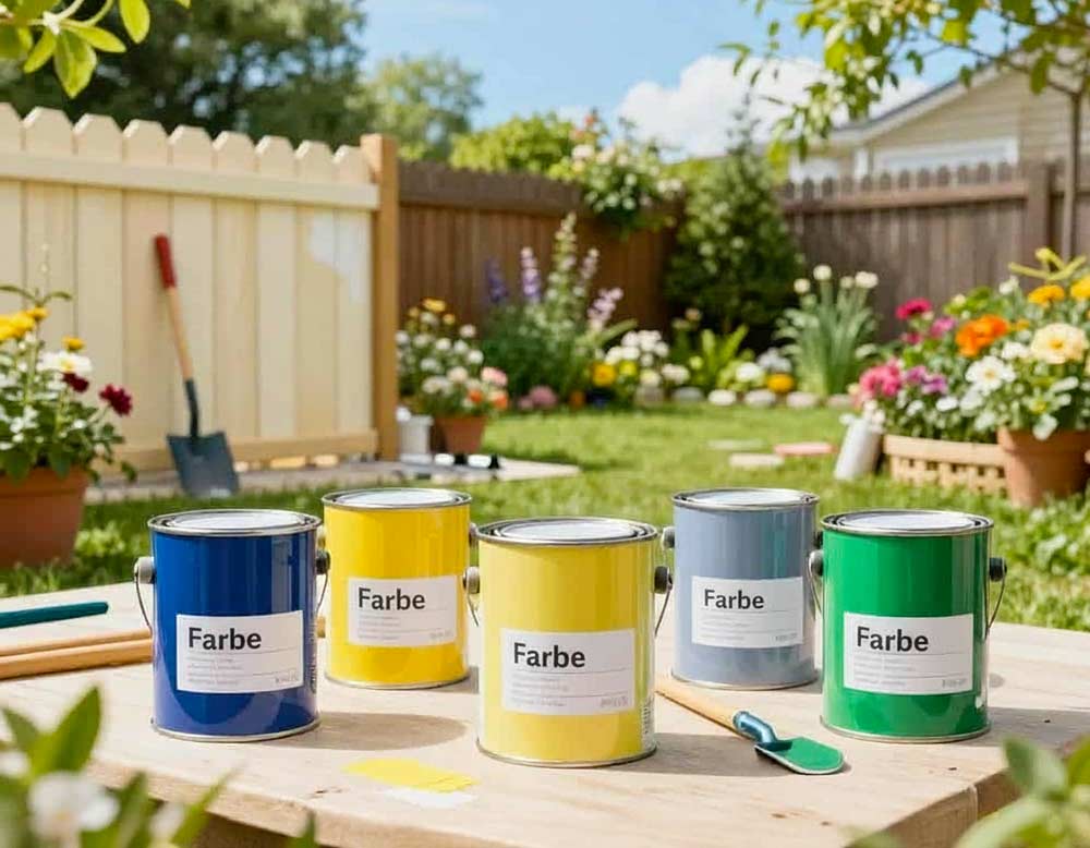 Farben für den Außenbereich