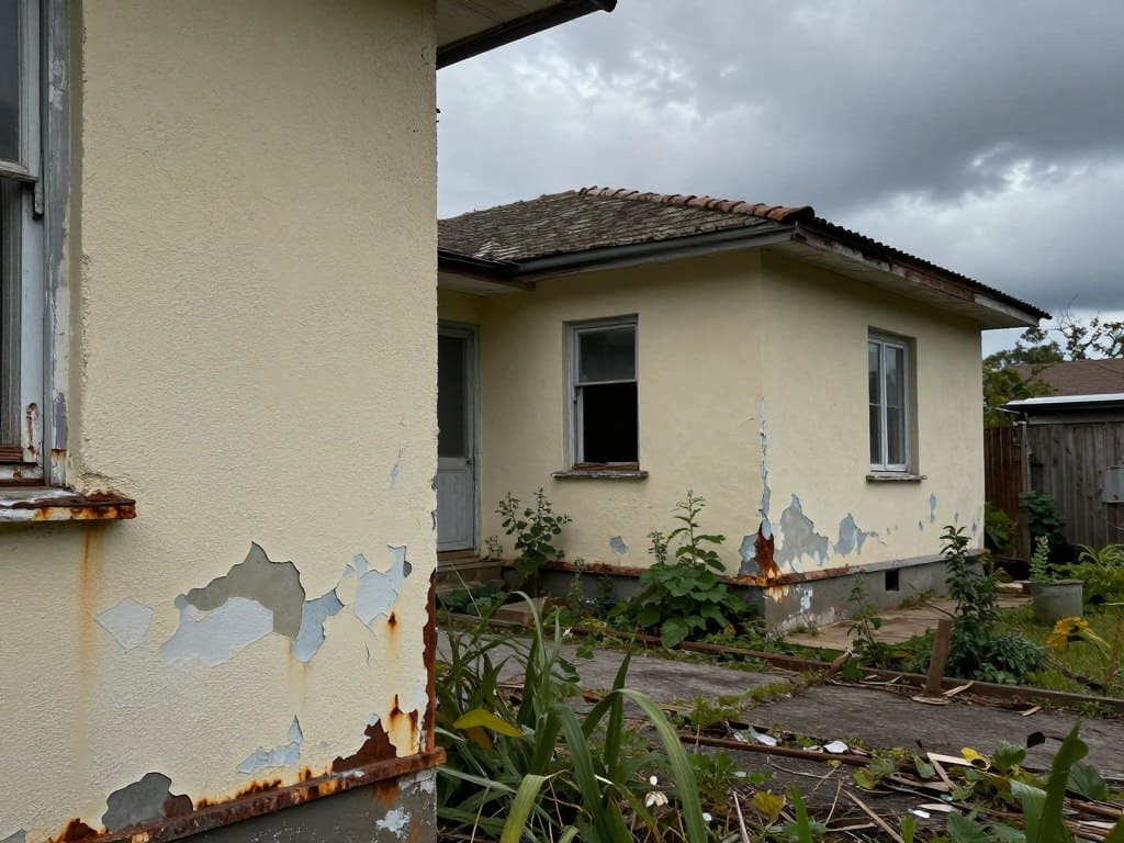 Nicht empfehlenswerte Außenfarbe
