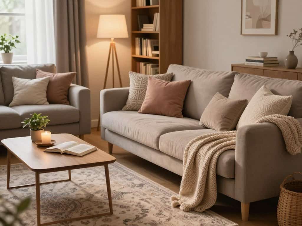 Du betrachtest gerade Welche Farbe macht ein Wohnzimmer gemütlich?