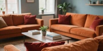 Warme vs. kalte Farben im Wohnraum
