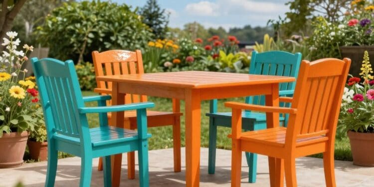 Wetterfeste Farbe für draußen