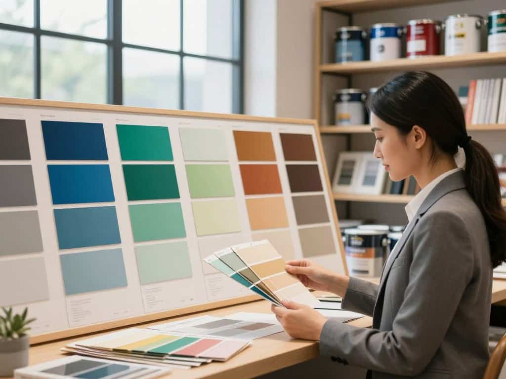 deckkraft und farben bei der wandfarbauswahl