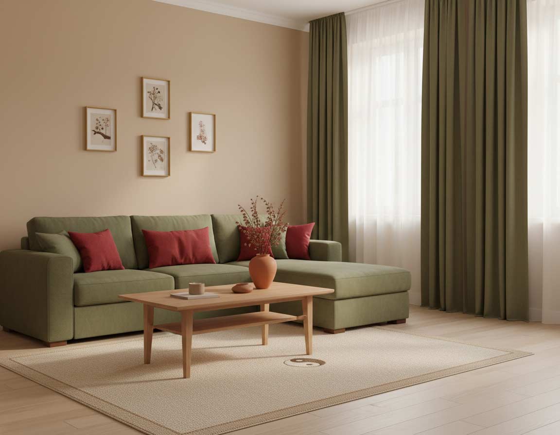 3 Farben Regel nach Fengshui im Wohnraum 3 Farben Regel nach Fengshui im Wohnraum