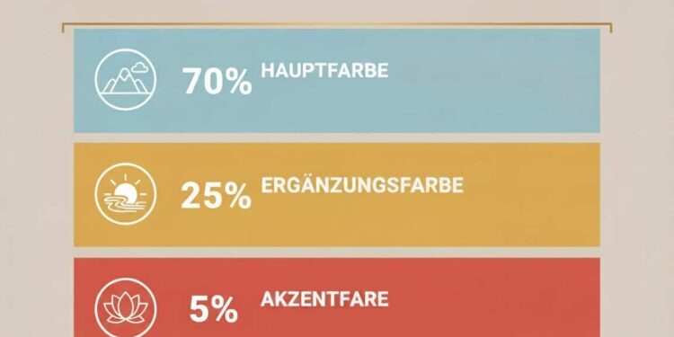 Die 3-Farben-Regel im Feng Shui erklärt