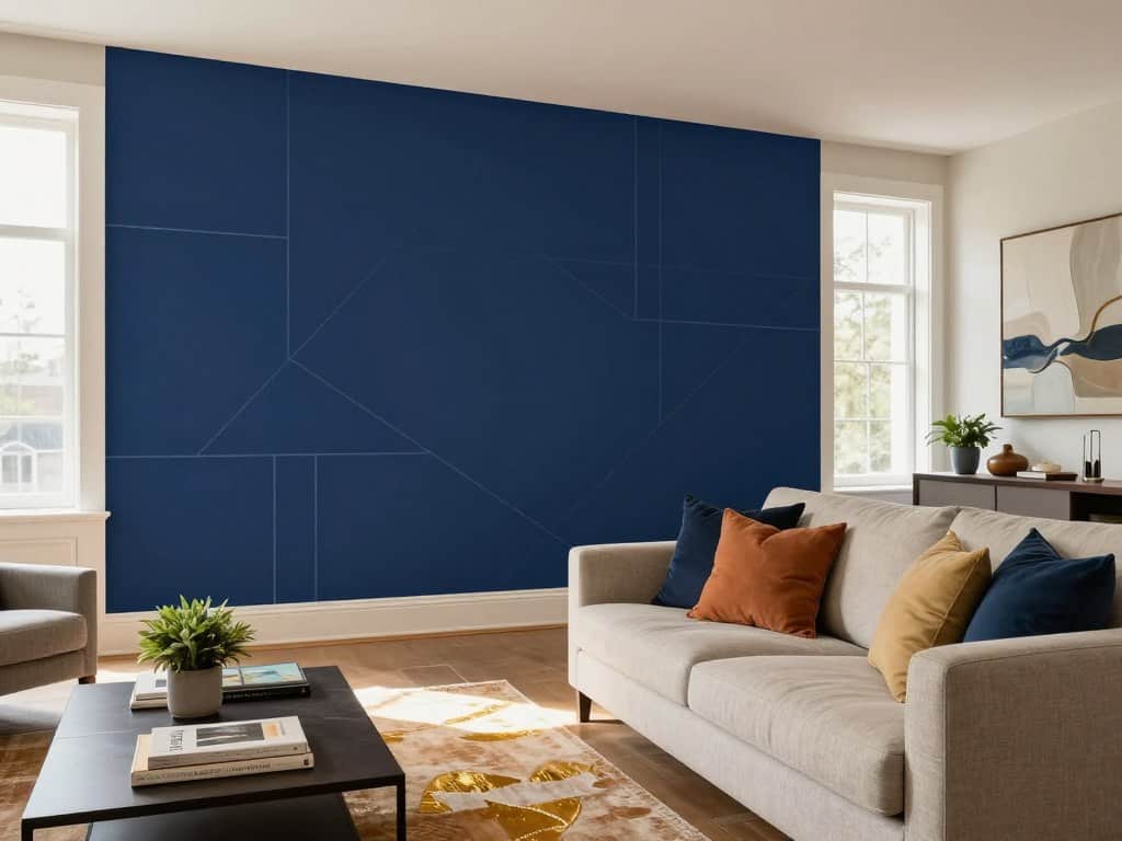 Du betrachtest gerade Akzentwand Wohnzimmer: Welche Farbe eignet sich am besten?