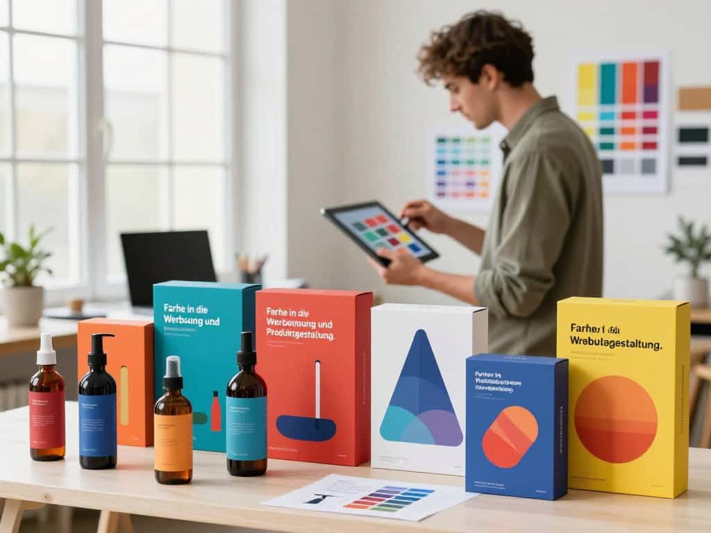 Farbe in der Werbung und Produktgestaltung