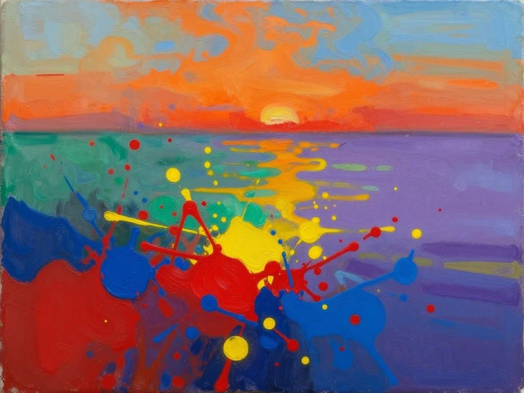Farbkomposition und Emotionen in der Kunst