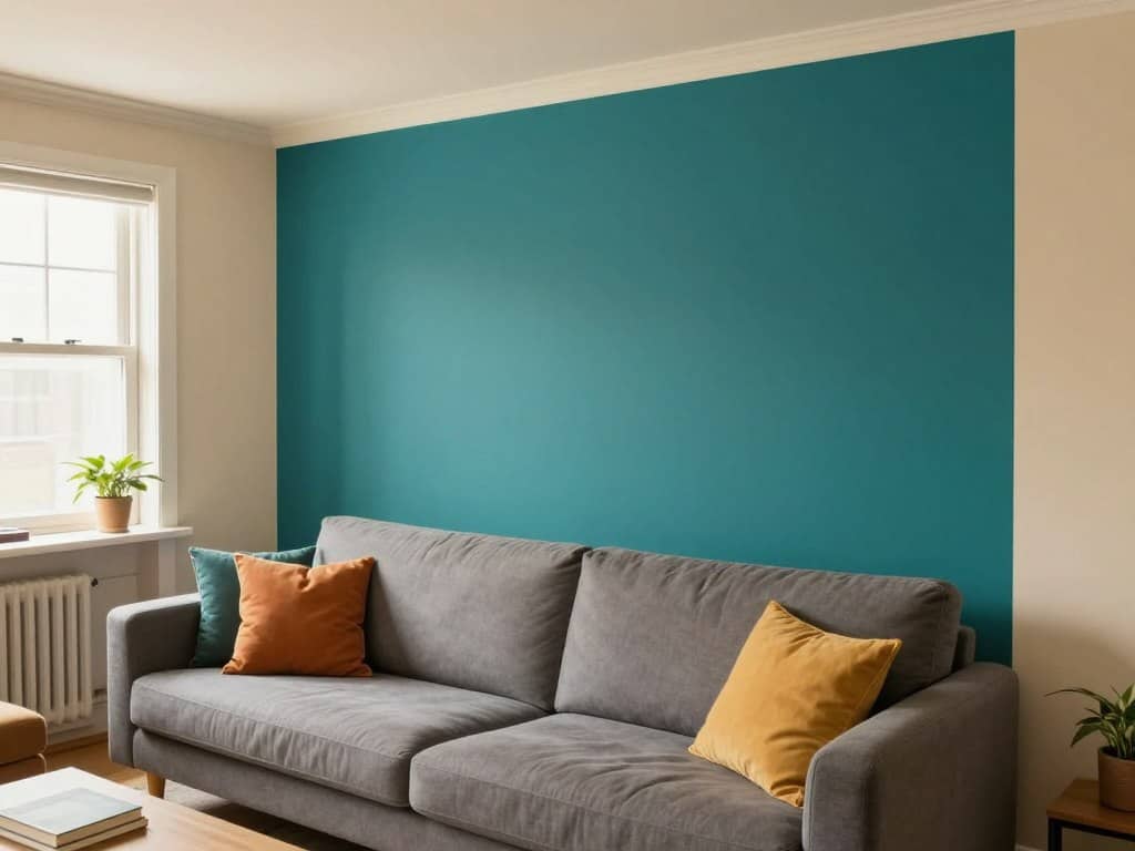 Farbpsychologie und Akzentwand
