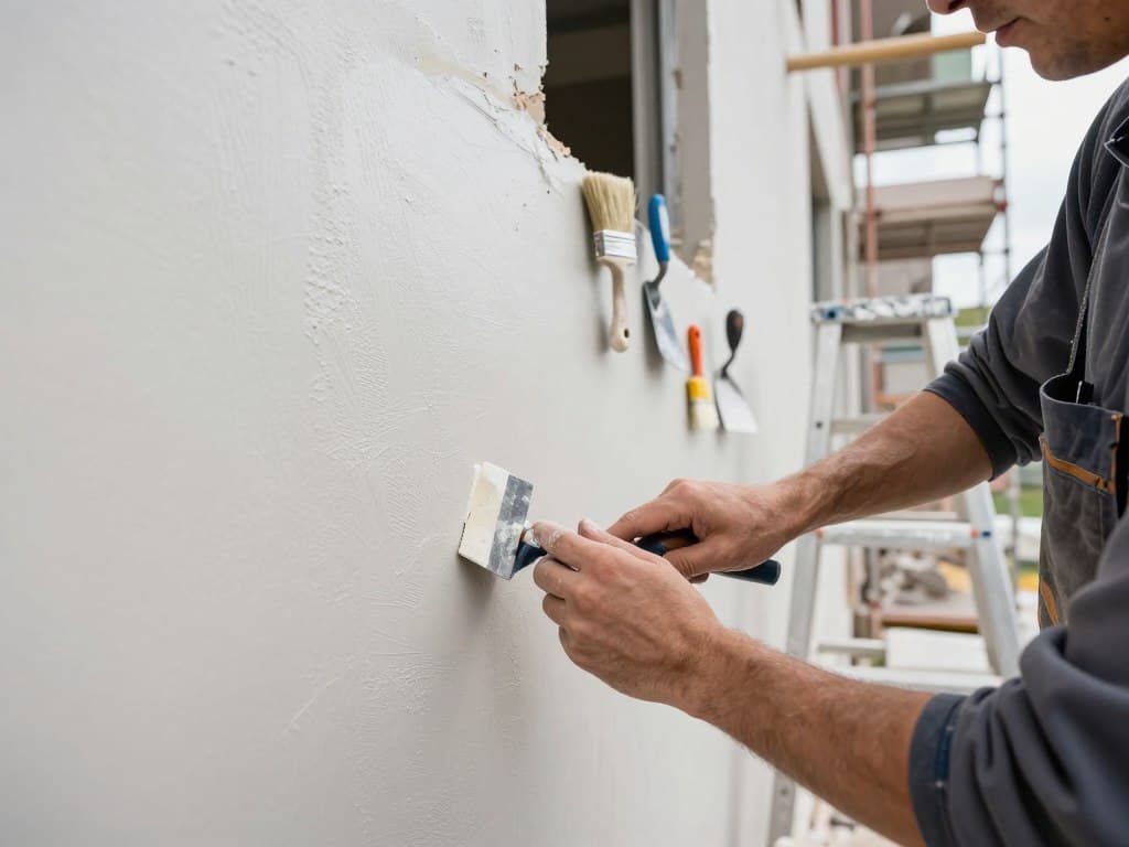 Fassadenuntergründe vorbereiten für den Anstrich