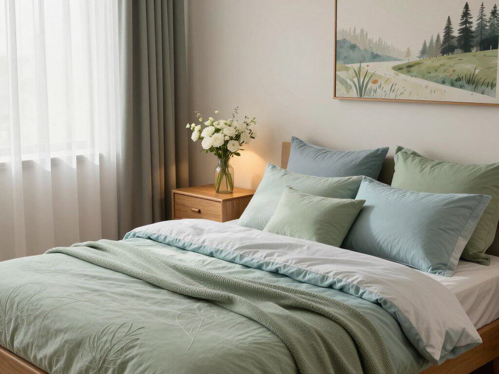 Feng Shui Farben im Schlafzimmer
