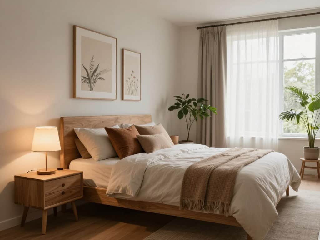 Licht und Möbel im Schlafzimmer Feng Shui Gestaltung