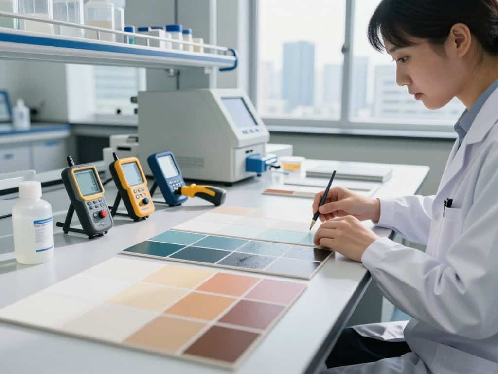 Testverfahren und Qualitätssicherung bei Fassadenfarben