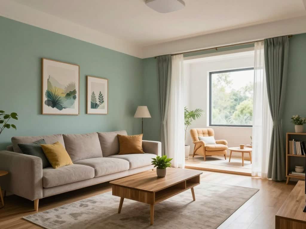 Farben im Wohnzimmer nach Feng Shui