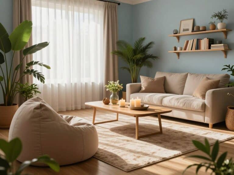 Mehr über den Artikel erfahren Farben im Wohnzimmer nach Feng Shui – Überblick