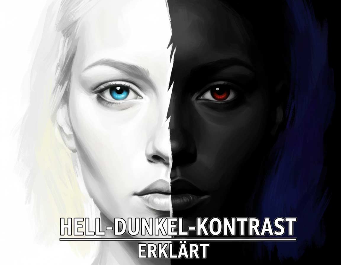 Du betrachtest gerade Hell-Dunkel-Kontrast in der Farbenlehre