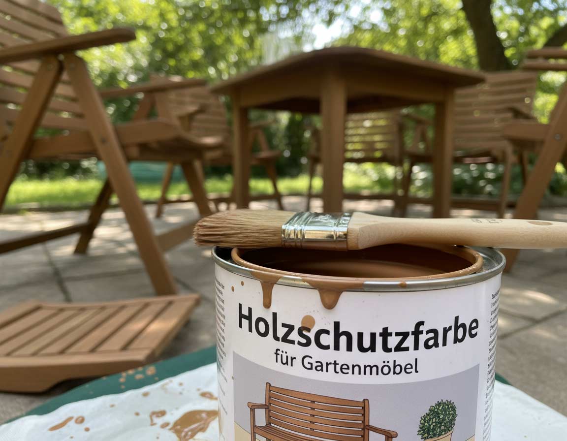 Du betrachtest gerade Holzschutzfarbe für Gartenmöbel & Terrasse